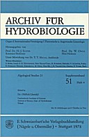 Cover image of: Algological Studies/Archiv für Hydrobiologie, Supplement Volumes No. 21