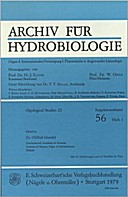 Cover image of: Algological Studies/Archiv für Hydrobiologie, Supplement Volumes No. 22