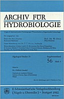 Cover image of: Algological Studies/Archiv für Hydrobiologie, Supplement Volumes No. 25