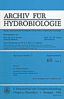 Cover image of: Algological Studies/Archiv für Hydrobiologie, Supplement Volumes No. 27