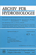 Cover image of: Algological Studies/Archiv für Hydrobiologie, Supplement Volumes No. 33