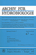 Cover image of: Algological Studies/Archiv für Hydrobiologie, Supplement Volumes No. 37
