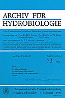 Cover image of: Algological Studies/Archiv für Hydrobiologie, Supplement Volumes No. 42