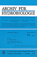 Cover image of: Algological Studies/Archiv für Hydrobiologie, Supplement Volumes No. 46