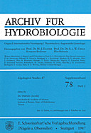 Cover image of: Algological Studies/Archiv für Hydrobiologie, Supplement Volumes No. 47