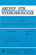 Cover image of: Algological Studies/Archiv für Hydrobiologie, Supplement Volumes No. 54