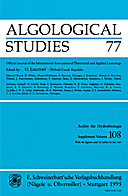 Cover image of: Algological Studies/Archiv für Hydrobiologie, Supplement Volumes No. 77