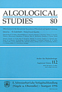 Cover image of: Algological Studies/Archiv für Hydrobiologie, Supplement Volumes No. 80