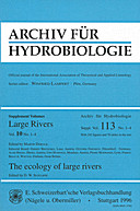 Cover image of: Large Rivers Vol. 10 No. 1-4
