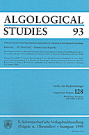 Cover image of: Algological Studies/Archiv für Hydrobiologie, Supplement Volumes No. 93