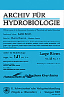Cover image of: Large Rivers Vol. 13 No. 3-4