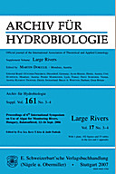 Cover image of: Large Rivers Vol. 17 No. 3-4