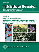 Cover image of: Nomenclator Clematidum