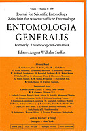 Cover image of: Entomologia Generalis Volume 5 Number 3