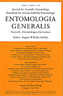 Cover image of: Entomologia Generalis Volume 5 Number 4