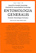Cover image of: Entomologia Generalis Volume 7 Number 3