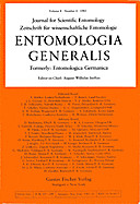 Cover image of: Entomologia Generalis Volume 8 Number 4