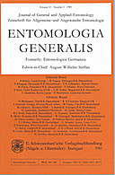 Cover image of: Entomologia Generalis Volume 10 Number 2