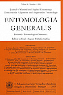 Cover image of: Entomologia Generalis Volume 26 Number 4