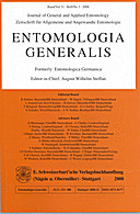 Cover image of: Entomologia Generalis Volume 31 Number 3
