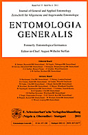 Cover image of: Entomologia Generalis Volume 33 Number 4