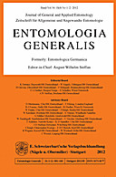 Cover image of: Entomologia Generalis Volume 34 Number 1-2