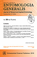 Cover image of: Entomologia Generalis Volume 36 Number 1