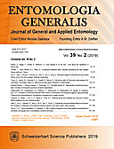Cover image of: Entomologia Generalis Volume 39 Number 2