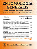 Cover image of: Entomologia Generalis Volume 40 Number 2