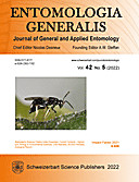 Cover image of: Entomologia Generalis Volume 42 Number 5