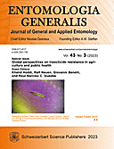 Cover image of: Entomologia Generalis Volume 43 Number 3