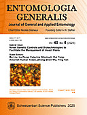 Cover image of: Entomologia Generalis Volume 45 Number 6