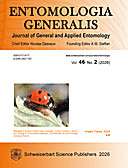 Cover image of: Entomologica Germanica Volume 46 Number 2