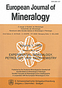 Cover image of: European Journal of Mineralogy Volume 1 Number 2