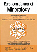 Cover image of: European Journal of Mineralogy Volume 2 Number 4