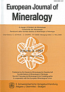 Cover image of: European Journal of Mineralogy Volume 3 Number 1