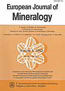 Cover image of: European Journal of Mineralogy Volume 4 Number 3