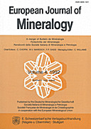 Cover image of: European Journal of Mineralogy Volume 4 Number 4