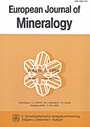 Cover image of: European Journal of Mineralogy Volume 7 Number 5