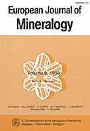 Cover image of: European Journal of Mineralogy Volume 8 Number 2