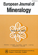 Cover image of: European Journal of Mineralogy Volume 12 Number 2