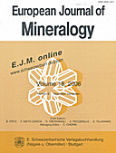Cover image of: European Journal of Mineralogy Volume 18 Number 6