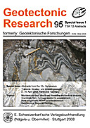 Cover image of: Geotectonic Research Volume 95