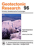 Cover image of: Geotectonic Research Volume 96 Number 1