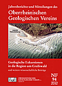 Cover image of: Jahresberichte und Mitteilungen des Oberrheinischen Geologischen Vereins Band 94