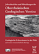 Cover image of: Jahresberichte und Mitteilungen des Oberrheinischen Geologischen Vereins Band 96