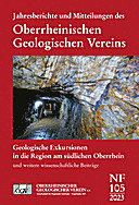Cover image of: Jahresberichte und Mitteilungen des Oberrheinischen Geologischen Vereins Band 105