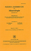 Cover image of: Neues Jahrbuch für Mineralogie - Abhandlungen Band 103 Heft 2