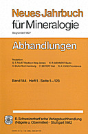 Cover image of: Neues Jahrbuch für Mineralogie - Abhandlungen Band 144 Heft 1