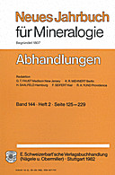 Cover image of: Neues Jahrbuch für Mineralogie - Abhandlungen Band 144 Heft 2
